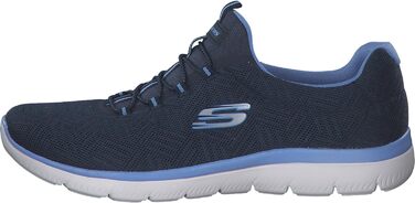 Жіночі кросівки Skechers Summits Artistry Chic, 40.5 EU, Navy Mesh Blue Trim