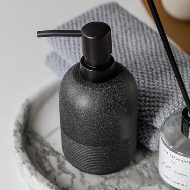 Набір дозаторів для мила та лосьйону, чорний. Дозатор для мила та лосьйону для ванної кімнати та кухні.