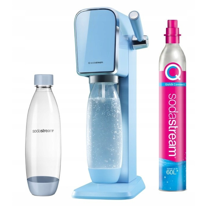 Сифонізатор для води SodaStream Art, синій, 1 пляшка у комплекті