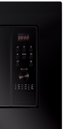 Вбудована мікрохвильова піч Amica AMGB20E2GB