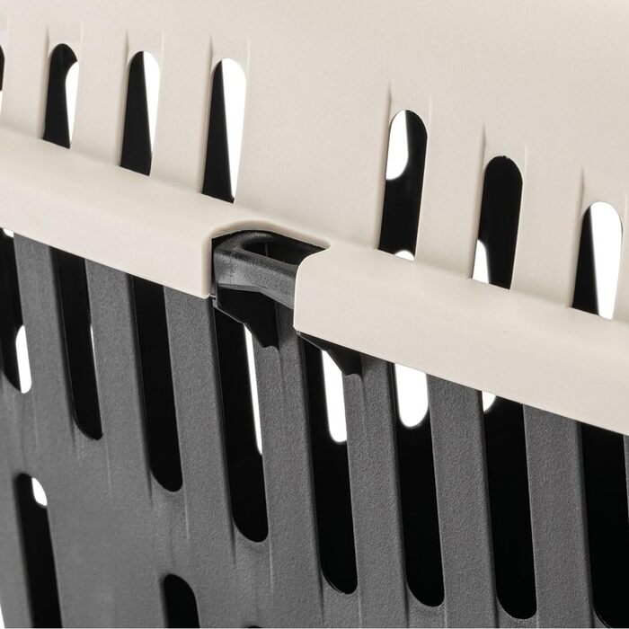 Переноска для кота Ferplast Binny 2, переноска для собаки, переноска для домашніх тварин, для маленьких собак та котів до 8 кг, складаний ручка M (48 x 32 x 33 см)