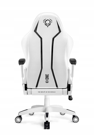 Ігрове крісло Diablo Chairs X-One 2.0, екошкіра, біле