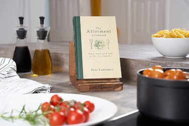 Cole & Mason H722134 Buckland Cookbook Stand and Tablet Stand made of Acacia Wood, Cookbook Holder for Kitchen, Not Dishwasher Safe
