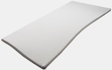 Special size 5cm viscoelastic mattress topper with Milano cover, firmness 2, Visco topper, memory foam, gel foam (150x200cm)
