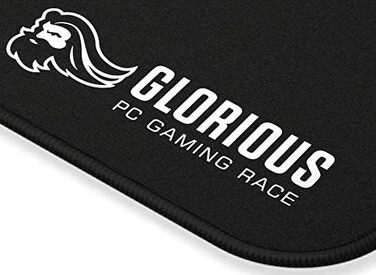 Підставка для зап'ястя клавіатури Glorious Gaming з підкладкою (17 мм, чорний) - м'яка, з антиковзким покриттям, 300 x 100 x 17 мм