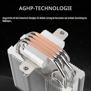 Кулер для процесора Thermalright Assassin X 120R Digital Black, 120мм PWM вентилятор, цифровий дисплей, сумісність з AM4/AM5, Intel LGA1700/1851/1200/115X