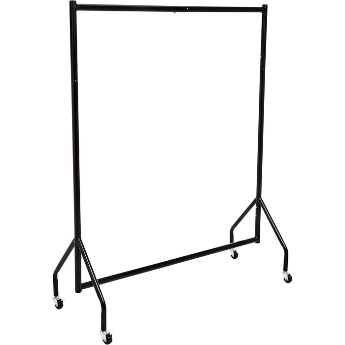 Amazon Basics Clothes Rack, Black (4 ft x 5 ft)