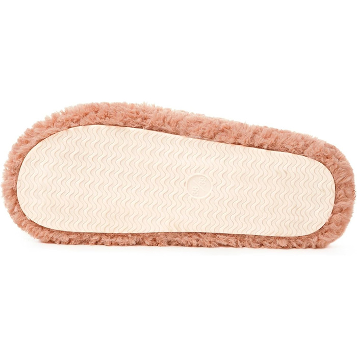 Домашні тапочки Dokela для жінок з меморі-піною, м'які, з штучним хутром, відкриті, легкі, з антиковзким покриттям, для дому, теплі, зручні, відкриті, рожеві (37/38 EU)