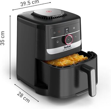 Фритюрниця Tefal Easy Fry Silence 7л з технологією Silent, 10 програм, біла (EY8421E0)