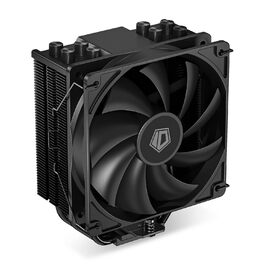ID-COOLING SE-214-XT Black: Кулер CPU з чорним дизайном, 4 теплові трубки, 120мм вентилятор, сумісний з LGA1700/1851/1200/115X, AMD AM5/AM4