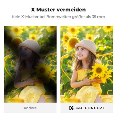 Фільтр K&F Concept 77mm 3-в-1: поляризаційний, ND2-ND32, Black Mist з 28-шаровим покриттям Nano-Klear