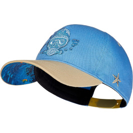 Кепки Snapback Cadency® для чоловіків та жінок, унікальні, з індивідуальними дизайнами, бейсболки з прямим козирком, регульовані, теплі зимові, темно-зелені (Diver - Base - Blau)