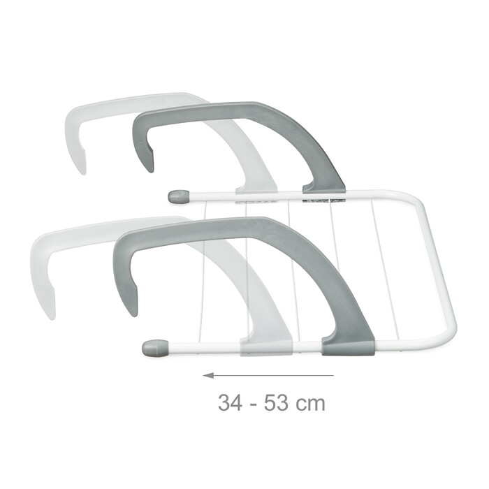 Relaxdays Clothes Rail Radiator 3-Piece Set