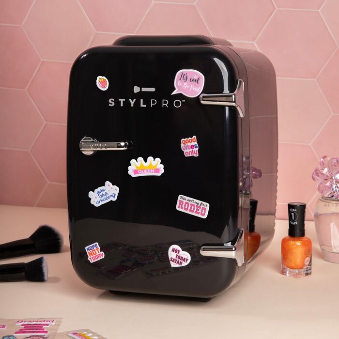Mini Beauty Kühlschrank Stylpro Schwarz 4L: Для догляду за шкірою, серумами, кремами, масками та нігтями