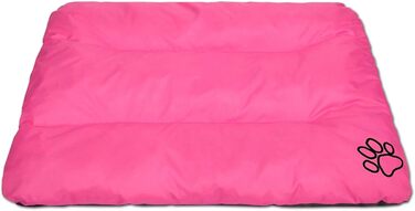 Килимок для собак, лежанка для собак всіх розмірів - вологостійкий килимок, м'яке лежання з піни, Outdoor & міцний килимок для собак - 90x60x8 см Рожевий R1(90 x 60 см) Рожевий