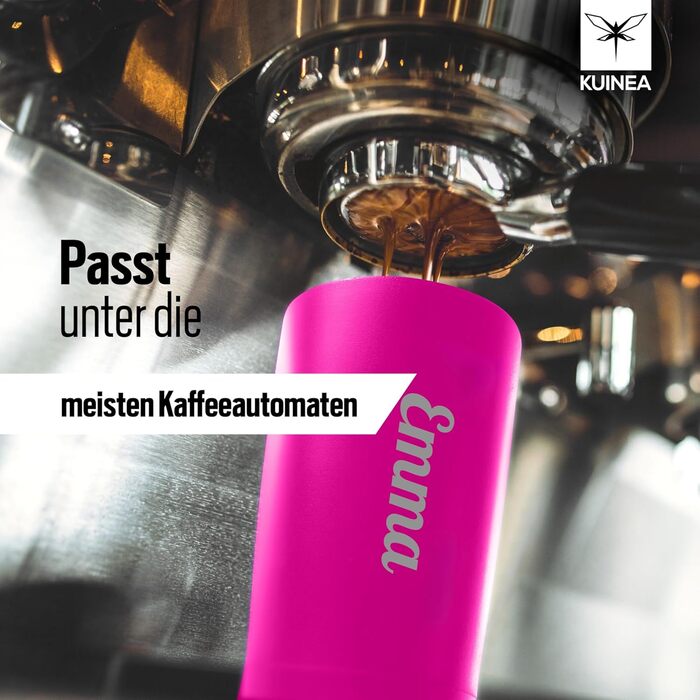 Термокружка KUINEA для кави та чаю, 350 мл, нержавіюча сталь, зелена, BPA-free