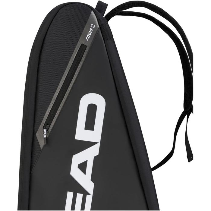 Сумка для ракет HEAD Tour Racquet Bag XL чорного та білого кольорів