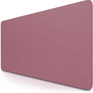 CSL Килимок для миші XXL на стіл з екошкіри та корка 800x400 мм - Чорний (C: Рожевий) - Для офісу та дому