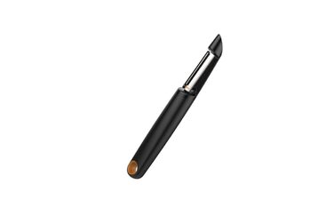 Овочечистка Fiskars Functional Form 18 см, сталь/пластик, чорно-помаранчевий (1014419)