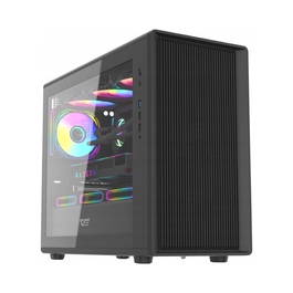Корпус для комп'ютера DarkFlash DB460M Big Tower m-ATX, загартоване скло, чорний, USB 3.0