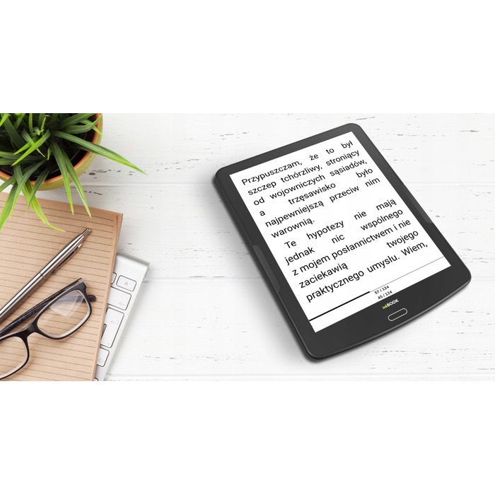 Електронна книга inkBOOK Focus Plus red, 7,8