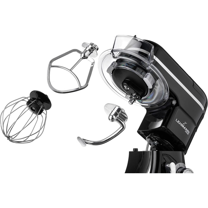 Lehmann Universal Kitchen Machine 3-in-1 Set | Stand Mixer with Planetary Mixing System | Multifunctional Kitchen Machine with Meat Grinder | Includes 1.5L Juice Extractor and 5L Stainless Steel Bowl