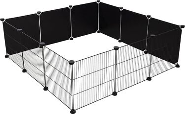 Kerbl Hopsi - сітка для клітки, 12 елементів, 35x35 см (пластикова стіна)