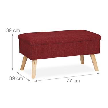 Relaxdays storage bench