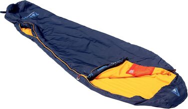 Спальний мішок Tambu Mumienschlafsack 80x210см - компактний - літо, осінь та зима. Теплий спальний мішок для кемпінгу, подорожей та фестивалів. PFC-free (Синьо-осінній)