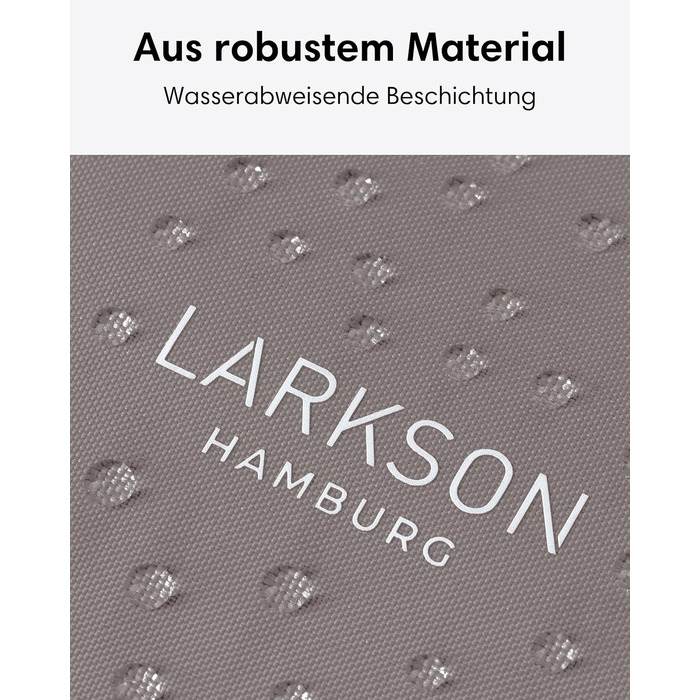 Сумка через плече LARKSON Solveig Medium бежева (Taupe) 8л – Водовідштовхувальна напівмісячна сумка Moon Bag для жінок та чоловіків