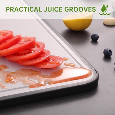 Двостороння кухонна дошка для нарізання Titan, 38.5 x 26.5 см