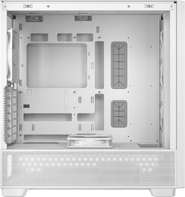 Корпус для ПК Antec Flux Midi Tower, чорний/білий, Gaming Case