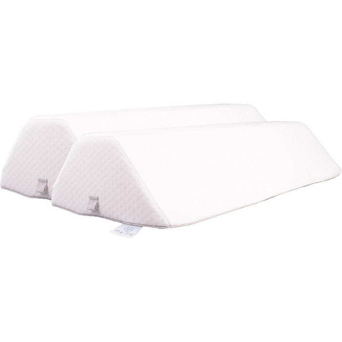 Peze® Multifunctional Support Pillow & Side Sleeper Pillow Set for Adults with Cover - Positioning Pillow & Positioning Aid for Care - Reading Pillow, Knee Pillow, Back Support Pillow 60x30x12
