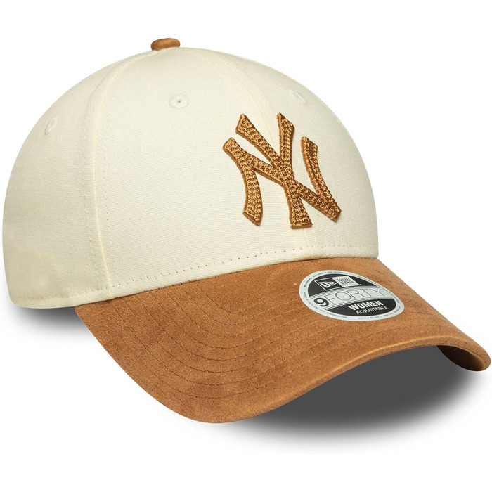 Кепка New Era MLB New York Yankees для жінок, бейсболка з логотипом, регульована, вигнутий козирок
