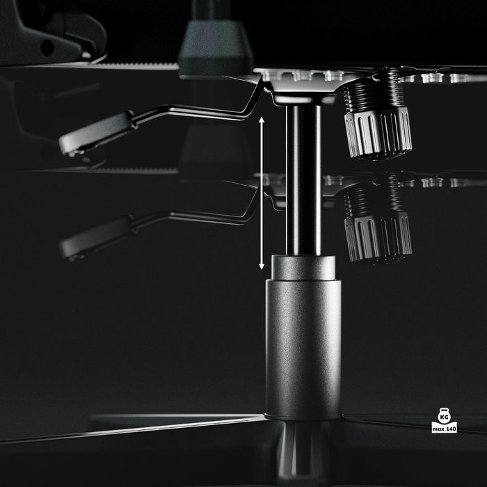 Ігрове крісло Diablo Chairs X-Starter, тканина, сіре