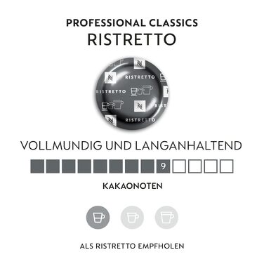 Кавові капсули Nespresso Professional Ristretto, 200 шт. для професійних кавомашин