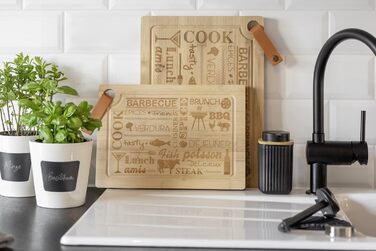 Дозатор для мила WENKO Rotello, 250 мл, з бамбуковими деталями, для мила та засобів для миття посуду, чорний/натуральний