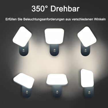 LED вуличний світильник настінний з датчиком руху, 18W, 1600LM, 3000K, тепле біле світло, IP65, алюміній, для дому, саду, гаража, тераси