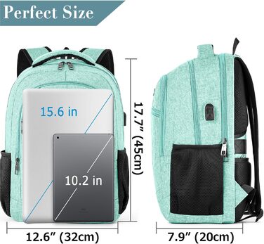 Рюкзак BIKROD для чоловіків та жінок, шкільний рюкзак для хлопчиків та дівчаток-підлітків, 15.6