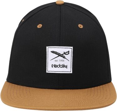 Кепка IFIEDaily Unisex Snapback Daily Contra з органічної бавовни, чорна