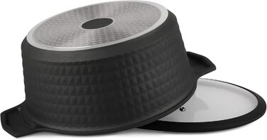 Набір каструль та сковорідок EDENBERG 15 предметів для індукційних плит, з антипригарним покриттям | Набір посуду, каструлі, сковороди для індукції EB-5645