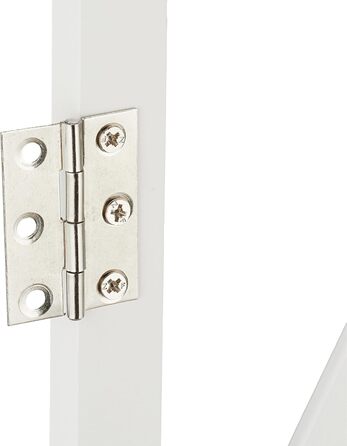 Захисне ворота для собак Relaxdays, розтягується до 130 см, висота 87,5-100 см, бамбук, біле XL