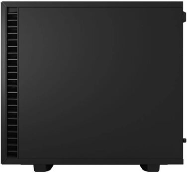 Корпус для ПК Fractal Design Define 7 Nano Black - Mini ITX, затишний, з LED підсвіткою та скляною панеллю