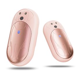 Електричні грілки для рук 6000mAh, 2 шт. – багаторазові, з USB-C, 3 режими нагріву, подарунок для жінок, чоловіків, дітей, катання на лижах, піших прогулянок (рожевий)