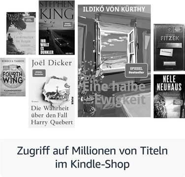 Amazon Kindle Paperwhite (16 GB) – Чорний, Відновлений, з рекламою, 7
