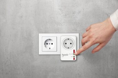 Розумна розетка AVM FRITZ!DECT 200 International для дому, міжнародна версія