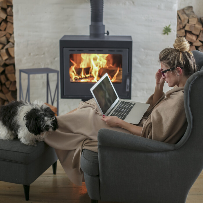 Relaxdays Grey Firewood Rack made of Steel