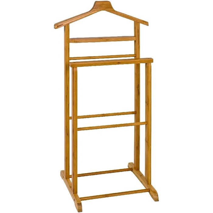Підставка для одягу HAKU Möbel для чоловіків, бамбук, 48 x 36 x 97 см, скандинавський стиль