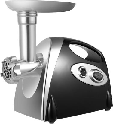 Electric Meat Grinder 2800W - 3-in-1 Stainless Steel Meat Machine with Sausage Filler & 3 Grinding Plates for Home Use