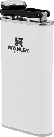 Термос Stanley Classic Wide Mouth 236ml з кришкою Never-Lose, нержавіюча сталь, зелений Hammertone (Polar White), BPA Free